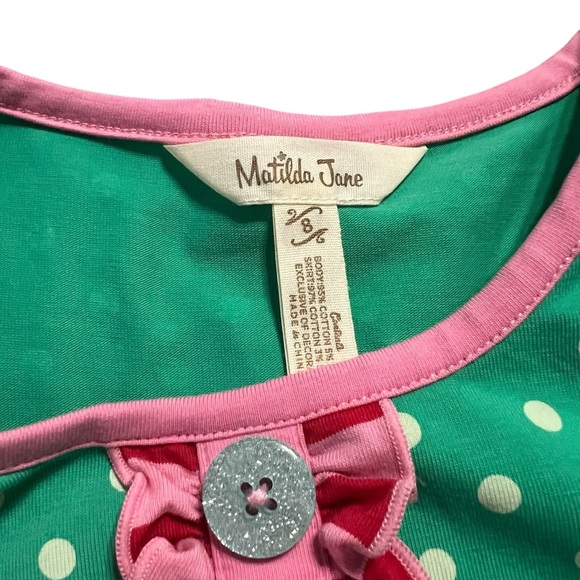 Matilda Jane 8Y Gingerbread Village Dress - Picture 7 of 7